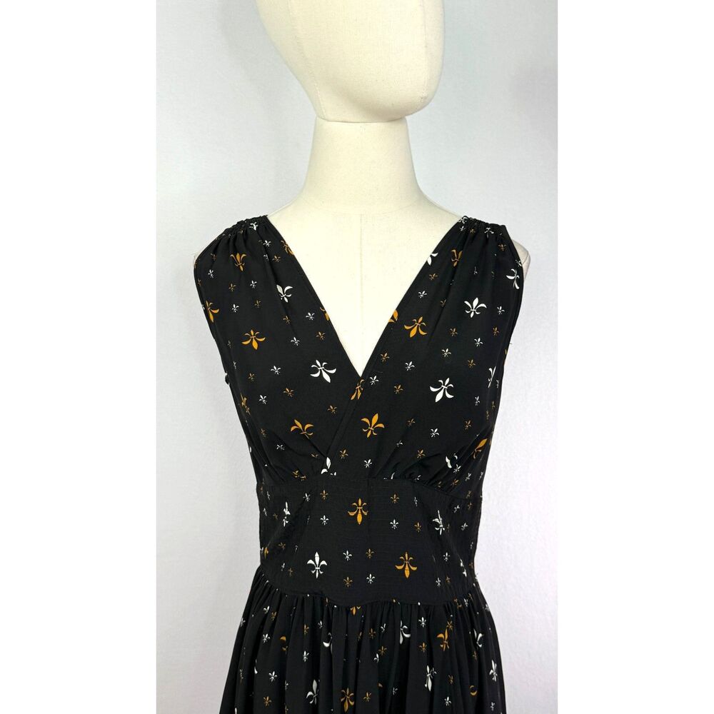 Trashy Diva by Candice Gwinn | NWT | Deep Cut V-Neck Mini Fit n Flare | Sz 8 - Picture 3 of 7